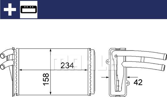 MAHLE AH 54 000S - Auto