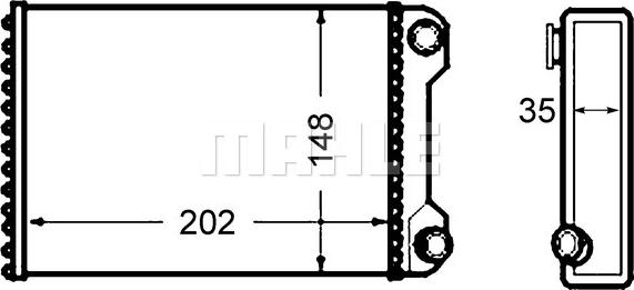 MAHLE AH59000S - Auto Part