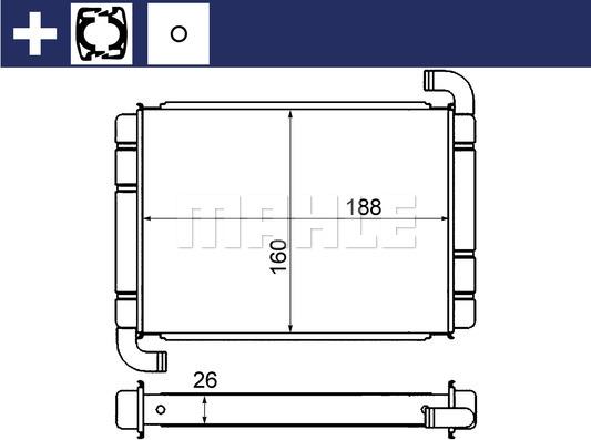 MAHLE AH9000S - Auto Part