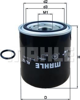 MAHLE AL12 - TB1374X GAISA FILTRS