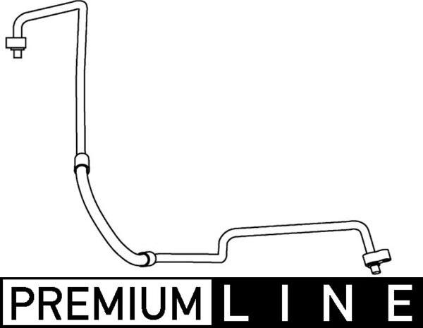 MAHLE AP86000P - Kondicioniera caurule 1255744