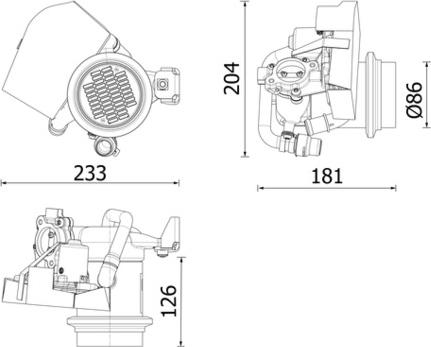 MAHLE CE40000P
