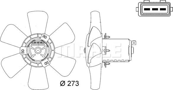MAHLE CFF7000S - Auto Part