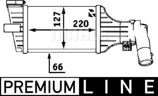 MAHLE CI55000P - Starpdzesētājs