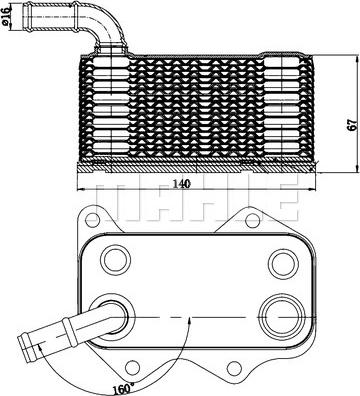 MAHLE CLC174000S - Auto Part