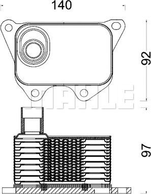 MAHLE CLC185000S - Auto Part