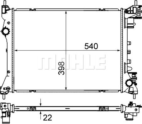 MAHLE CR2056000S