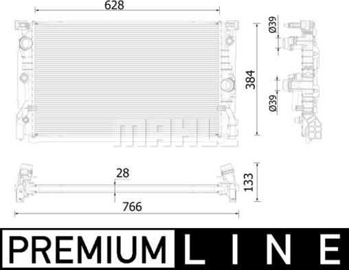 MAHLE CR2325000P - Auto Part