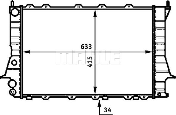 MAHLE CR358000S
