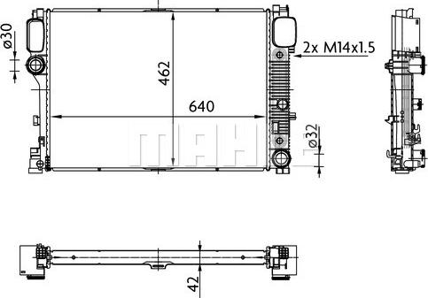 MAHLE CR38000S - Auto Part