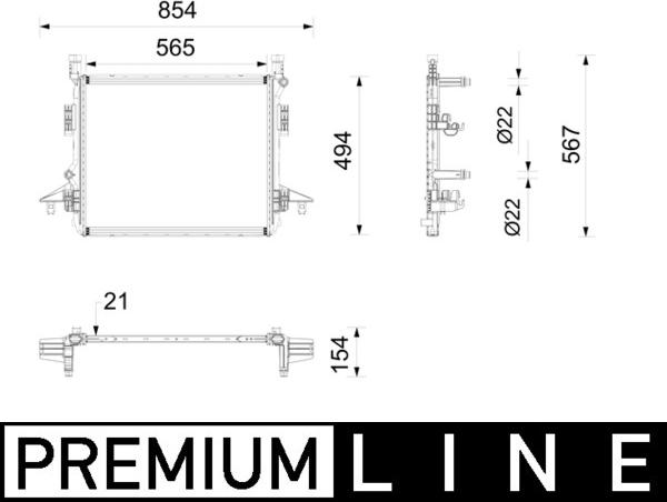 MAHLE CRE10000P - Auto Part