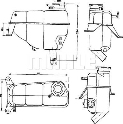 MAHLE CRT121000S