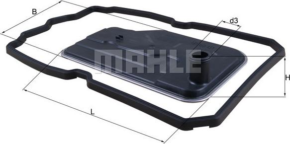 MAHLE HX124D - AUT.KĀRBAS FILTRS
