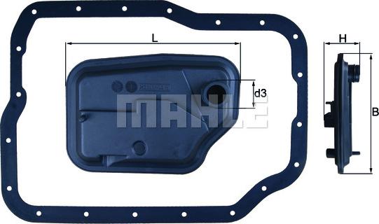 MAHLE HX149D - AUT.KĀRBAS FILTRS