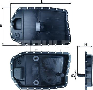 MAHLE HX154 - KARTERIS HX 154