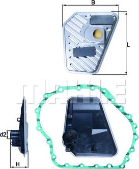MAHLE HX168D - AUT.KĀRBAS FILTRS