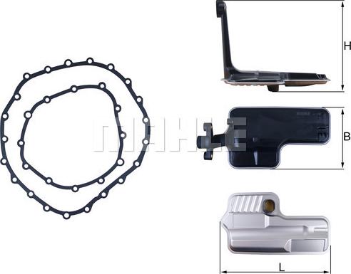 MAHLE HX192D - Hidrofiltrs. Automātiskā HX192D