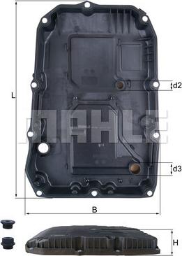 MAHLE HX196KIT - AUT.KĀRBAS FILTRS