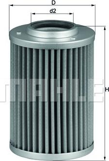 MAHLE HX40 - H710-1X HIDRAUL. FILTRS
