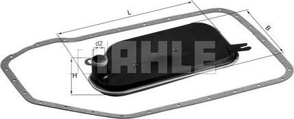 MAHLE HX84D - HIDRAUL. FILTRS HX84D