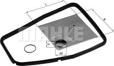 MAHLE HX88D - HIDRAUL. FILTRS HX88D
