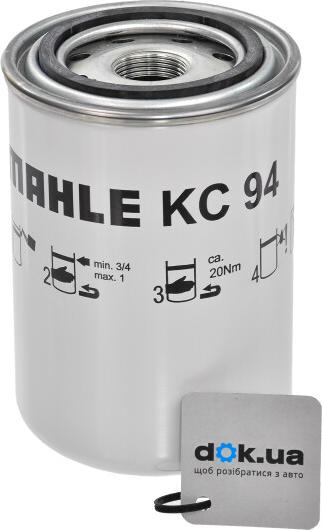 MAHLE KC94 - WK940-12 DEGVIELAS FILTRS