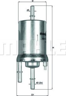 MAHLE KL156/1 - WK69-1 DEGVIELAS FILTRS