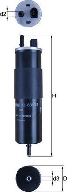MAHLE KL831/12 - Auto Part