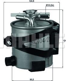 MAHLE KLH44/22 - DEGVIELAS FILTRS KLH44-22