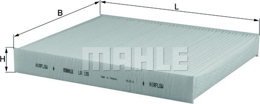 MAHLE LA120 - SALONA FILTRS LA120