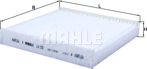MAHLE LA155 - SALONA FILTRS LA