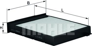 MAHLE LA175 - SALONA FILTRS LA175