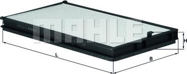 MAHLE LA177 - SALONA FILTRS LA177