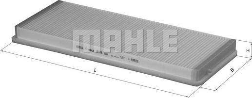 MAHLE LA196 - SALONA FILTRS LA196