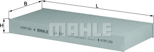 MAHLE LA237 - CU2642 SALONA FILTRS