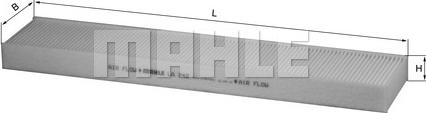 MAHLE LA242 - SALONA FILTRS LA242