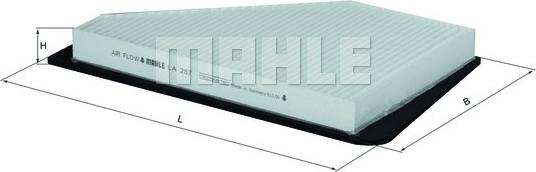 MAHLE LA287 - SALONA FILTRS LA287