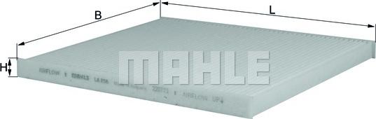MAHLE LA298 - SALONA FILTRS LA298