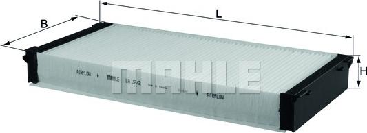 MAHLE LA32/2 - CU3340 SALONA FILTRS