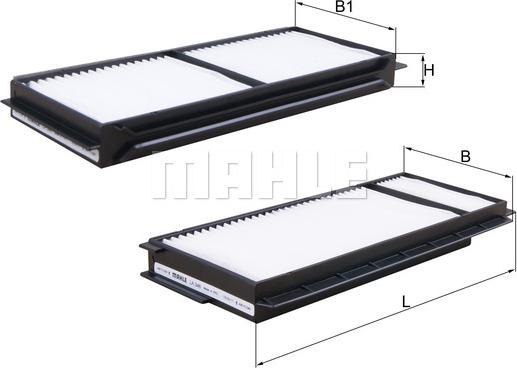 MAHLE LA346/S - SALONA FILTRS LA346-S