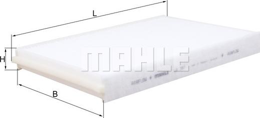 MAHLE LA387 - Filtrs, Salona telpas