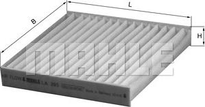 MAHLE LA395 - SALONA FILTRS LA395