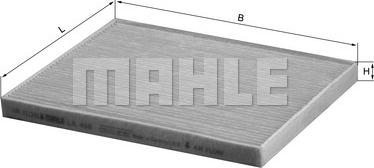 MAHLE LA408 - CU2138 SALONA FILTRS