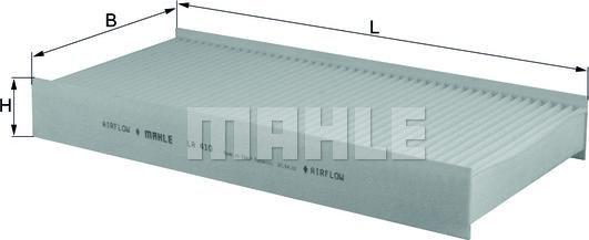 MAHLE LA410 - SALONA FILTRS LA410