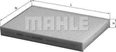 MAHLE LA439 - CU2952 SALONA FILTRS
