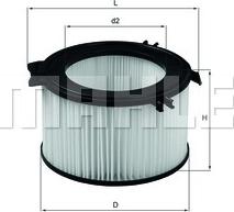 MAHLE LA65 - CU1738 SALONA FILTRS