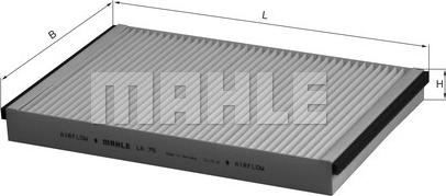 MAHLE LA75 - CU3054 SALONA FILTRS
