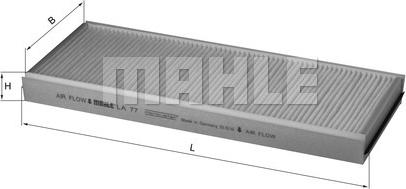 MAHLE LA77 - CU3553 SALONA FILTRS