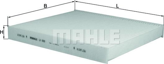 MAHLE LA888 - SALONA FILTRS LA888