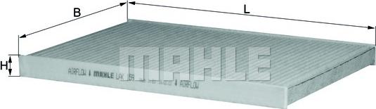 MAHLE LAK159 - CUK3142 SALONA FILTRS